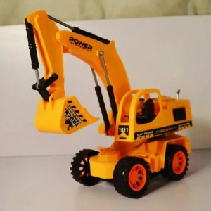 মাল্টিফাংশনাল রিমোট কন্ট্রোল বেকু | Rechargeable RC Excavator Toy for Kids